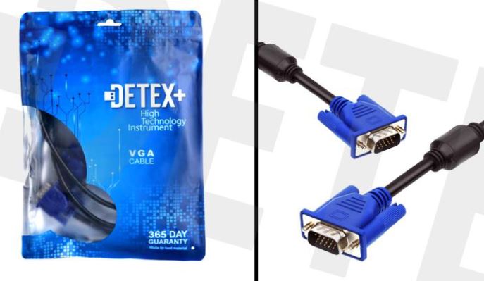 کابل VGA DETEX 1/5m