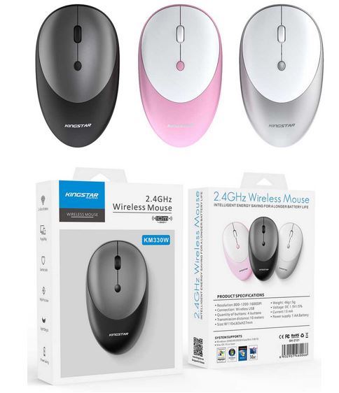 ماوس بی سیم KINGSTAR KM330W