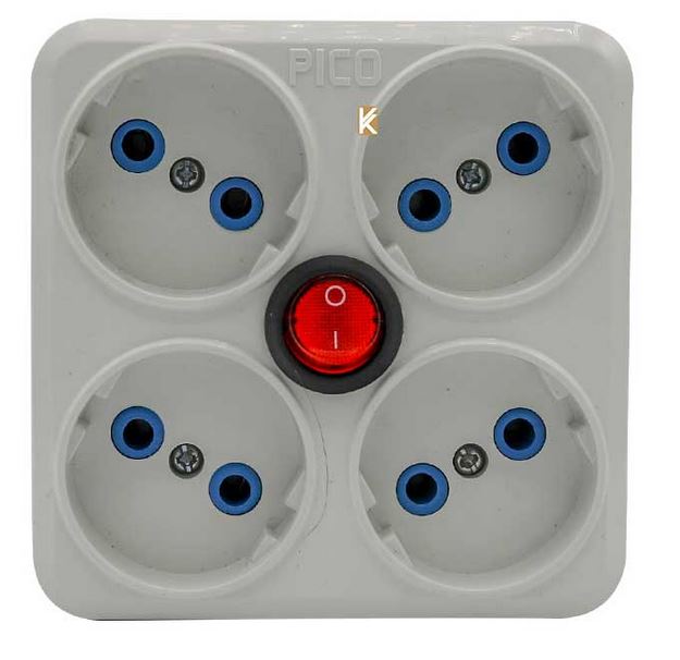 رابط برق 4تایی بدون سیم