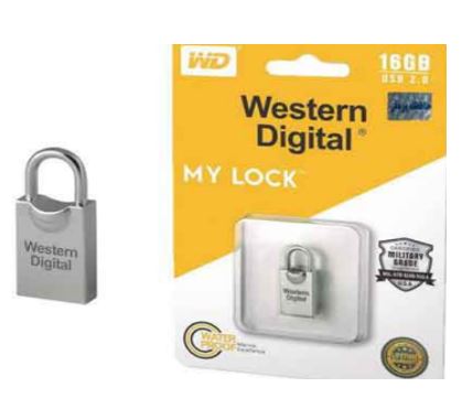 فلش WESTERN DIGITAL LOCK 64G