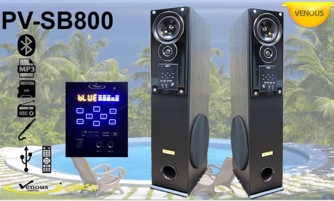 اسپیکر حرفه ای ونوس PV-SB800