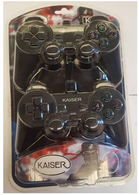 گیم پد دوبل شوکدار KAISER K-504