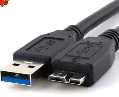 کابل هارد 1/5 متری 9پین مشکی Shark usb3