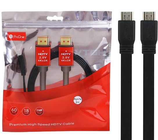کابل PROONE 4K PCH74 HDMI FLAT 4M