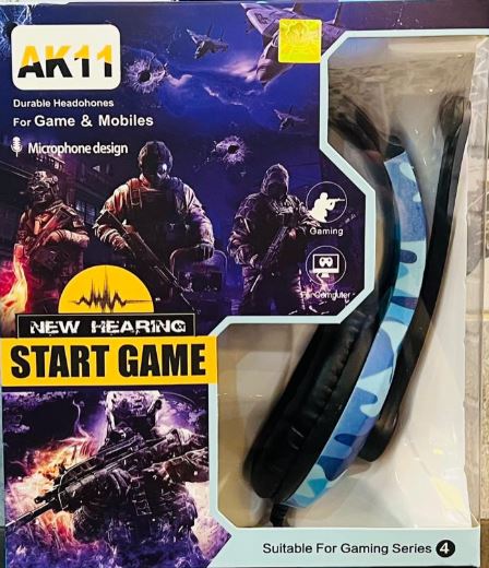 هدست گیمی سیم دار AK11