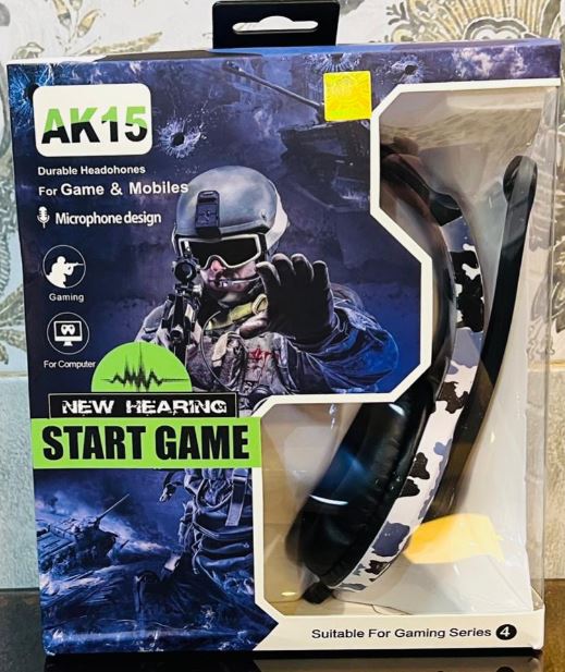 هدست گیمی سیم دار AK15