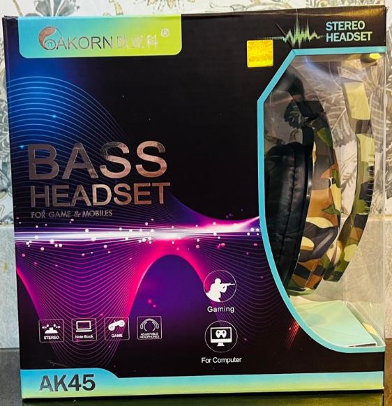 هدست گیمی سیم دار AK45