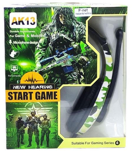 هدست گیمی سیم دار AK13