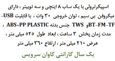اسپیکرچمدانی PROONE PSB4921