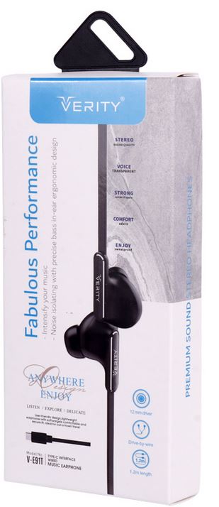 هندزفری سیم دارTYPE-C VERITY VE-91T