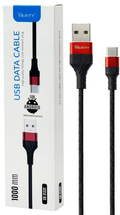 کابل شارژر اندرویدی VERITY CB 3133