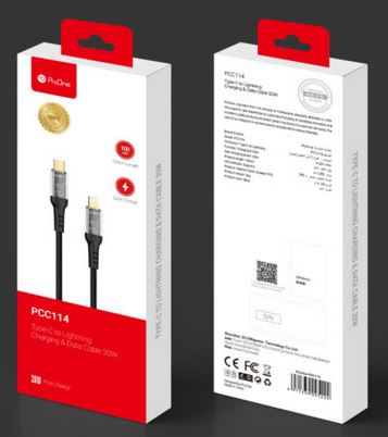 کابل شارژر 20W TYPE-C TO lightnin PROONE PCC114