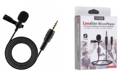 میکروفن یقه ایی M-01گیره پلاستیکیLAVALIER