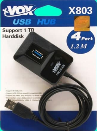 هاب 4 پورت VOX X-803