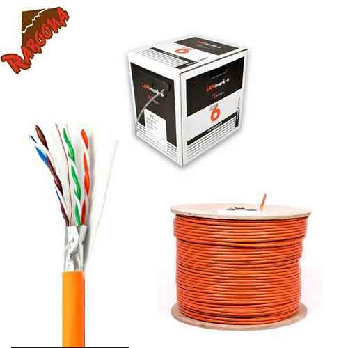 کابل شبکه حلقه ای 305 متری NEXANS CCA UTP CAT6