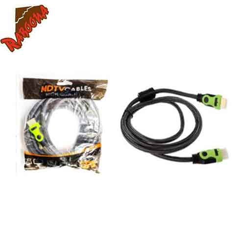 کابل HDMI 1.5M FULL HD طوسی ،پک نایلونی