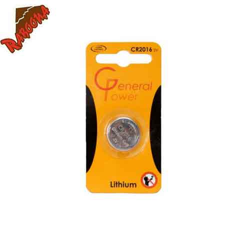 باطری سکه ای لیتیوم جنرال پاور 2016 تکی