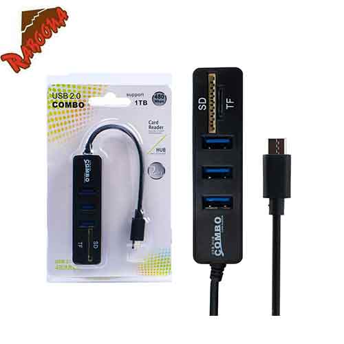 هاب ( + رم ریدر ) TYPE C