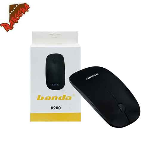 ماوس BANDA بی سیم طرح B-200 APPLE