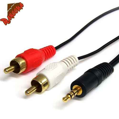 کابل صدا 1 به 2 فله 5m