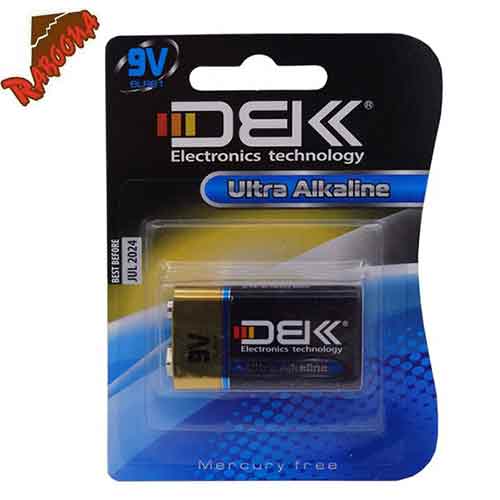 باطری کتابی آلکالاین کارتی 9V DBK