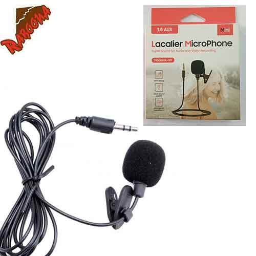 میکروفن LACALIER MINI فیش 2خط معمولی