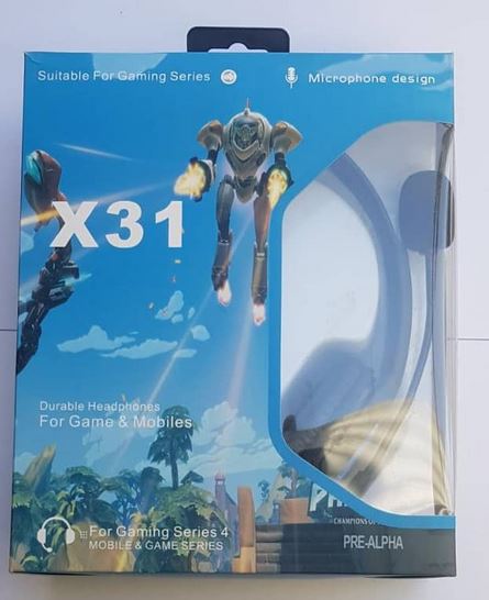 هدست سیم دار X-31