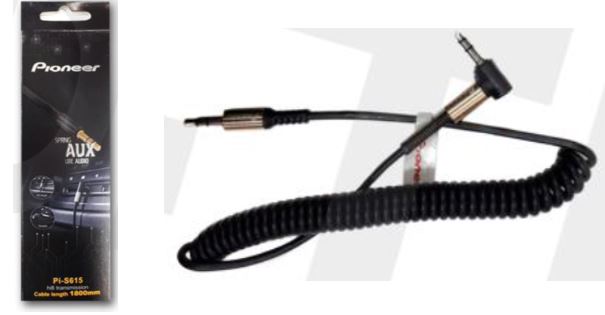 کابل AUX Pioneer Pi-S615 فنری سرکج