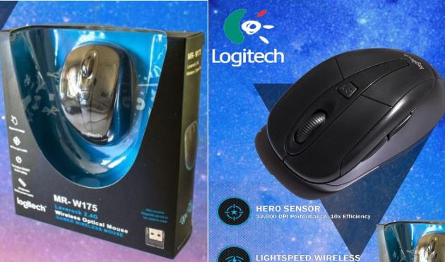 ماوس بی سیم 5کلید LOGITECH W175