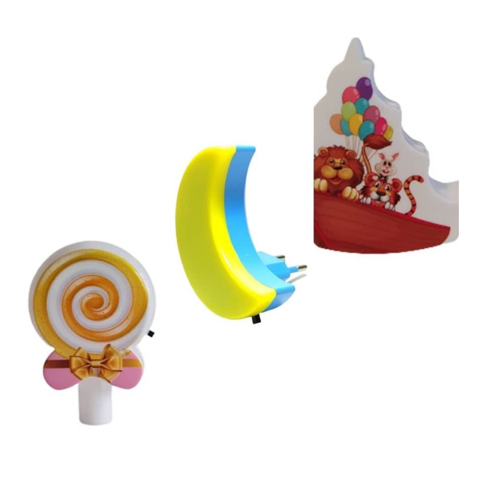 چراغ خواب طرح دار کودکانه