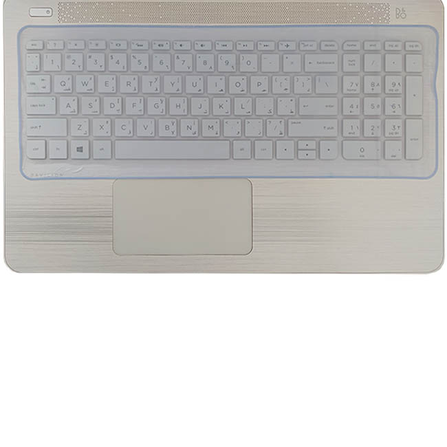 محافظ کیبورد ژله ای مناسب برای لپ تاپ های 15٫6 اینچ