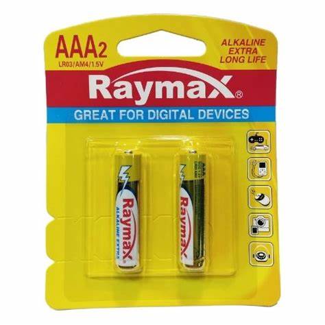 باتری قلمی RAYMAX آلکالاین 2 عددی