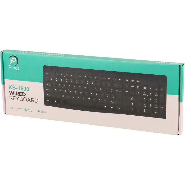 کیبرد سیم دار پی نت P-NET KB-1600