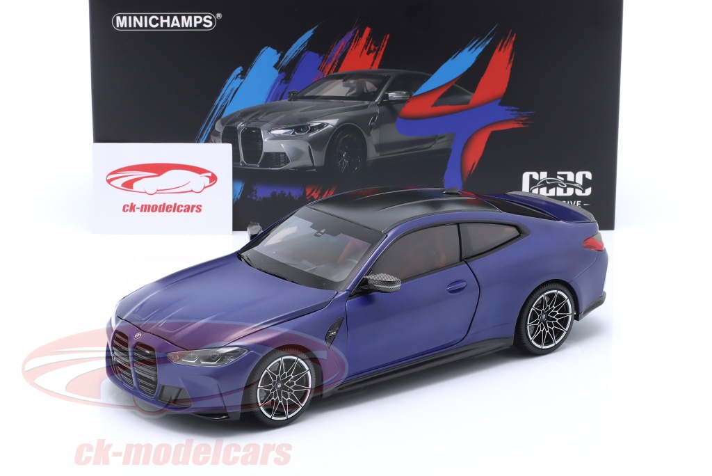 BMW M4 2020 Blue Metallic