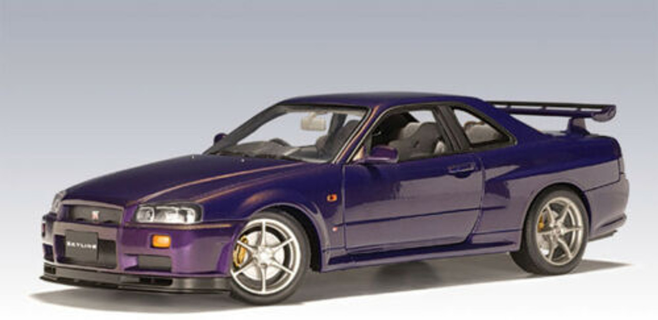 Nissan skyline GT-R (R34) v SPEC (MIDNIGHT PURPLE)