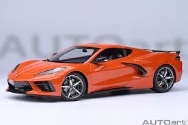 Chevrolet Corvette C8 Stingray Z51 2020 orange