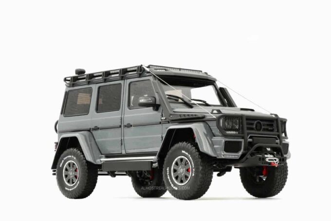 Mercedes Benz G class BRABUS 550 Adventure 4x4 metallic gray Limited 1888 pcs