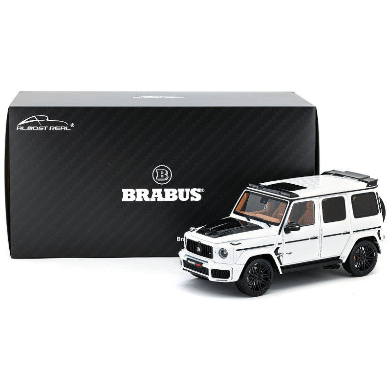 Mercedes Benz G class BRABUS 800 Widester 2020 white Limited 504 pcs