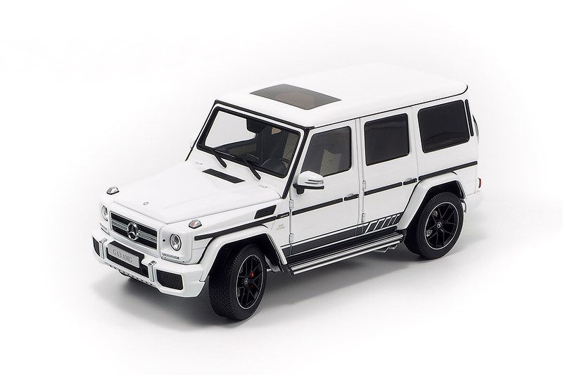 Mercedes Benz G class AMG (W463) Polar white Limited 463 pcs