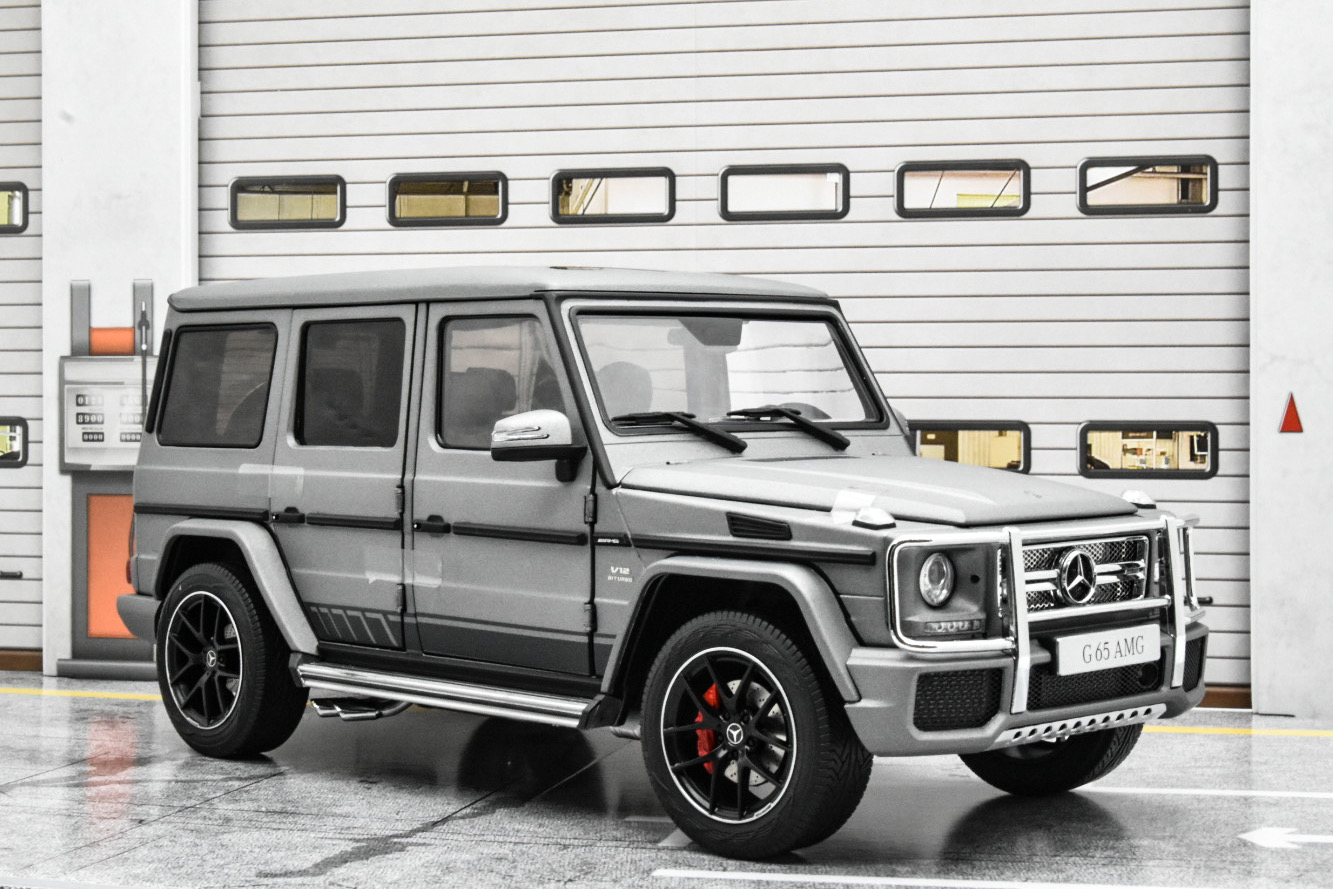 Mercedes Benz G class AMG (W463) monza Gray Mango Limited 504 pcs