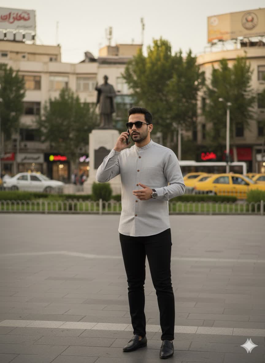 پیراهن چهار گره استخوانی سایز 6