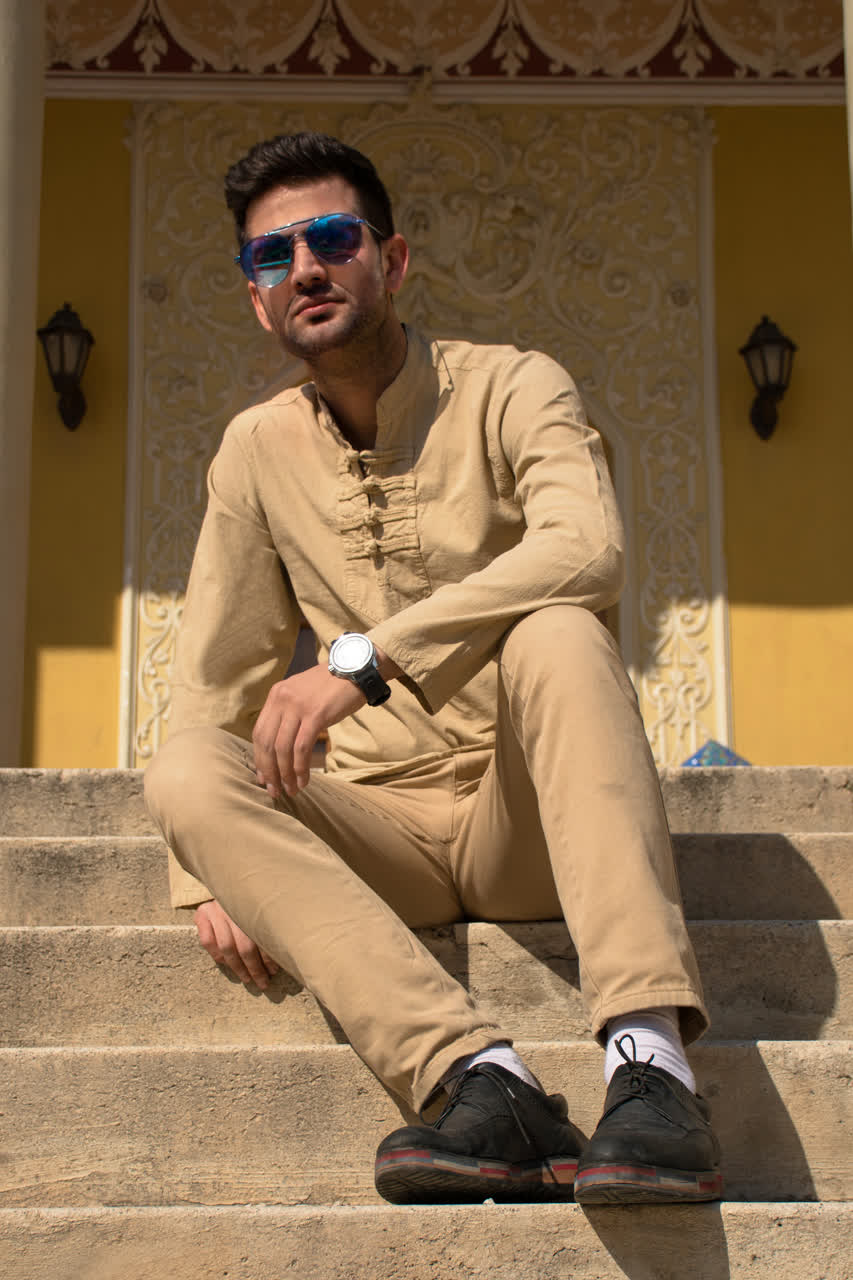 پیراهن چهار گره نخودی سایز 3