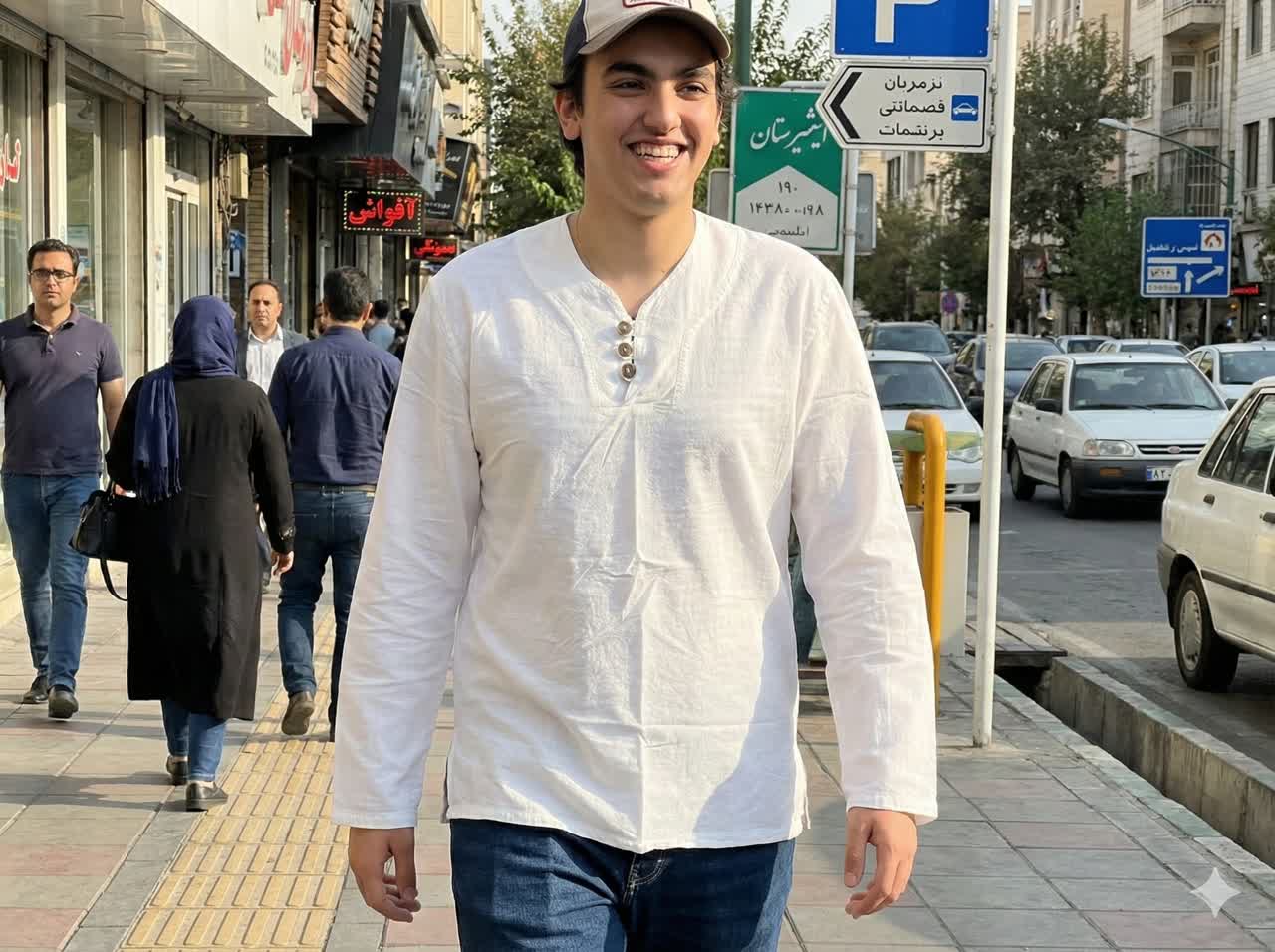 پیراهن رادمان شیری ساز 5