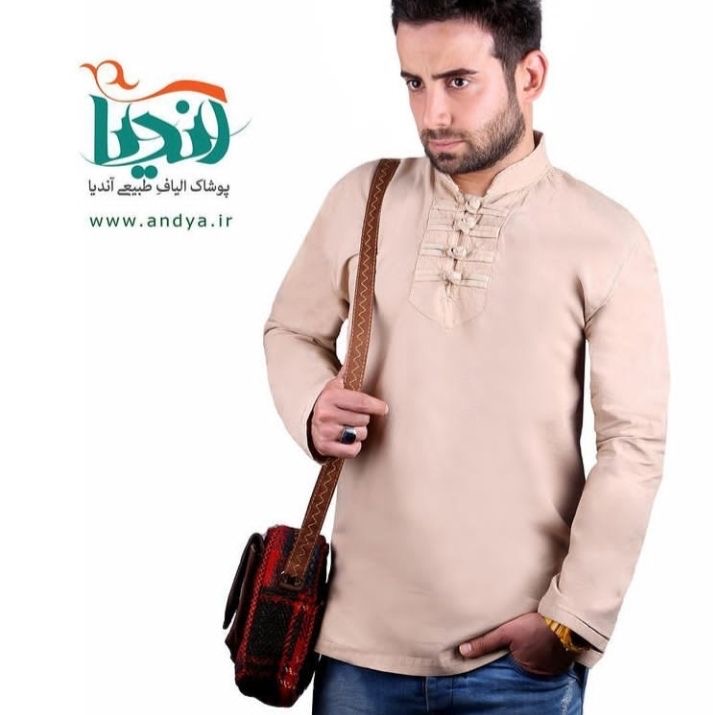 پیراهن چهار گره کرم سایز 6