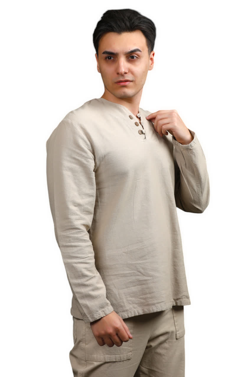 پیراهن رادمان کرم سایز 3