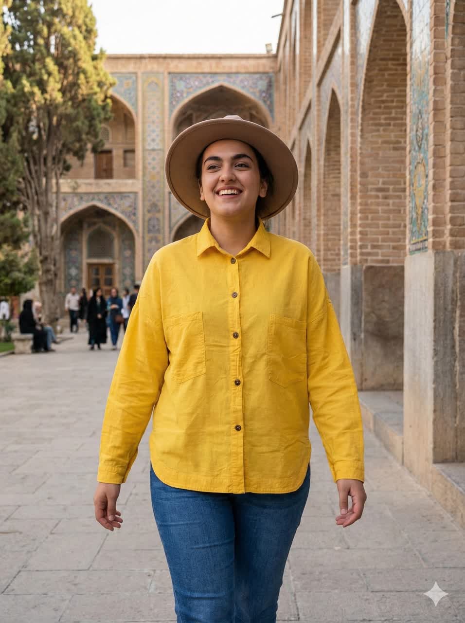 تونیک آدینا زرد